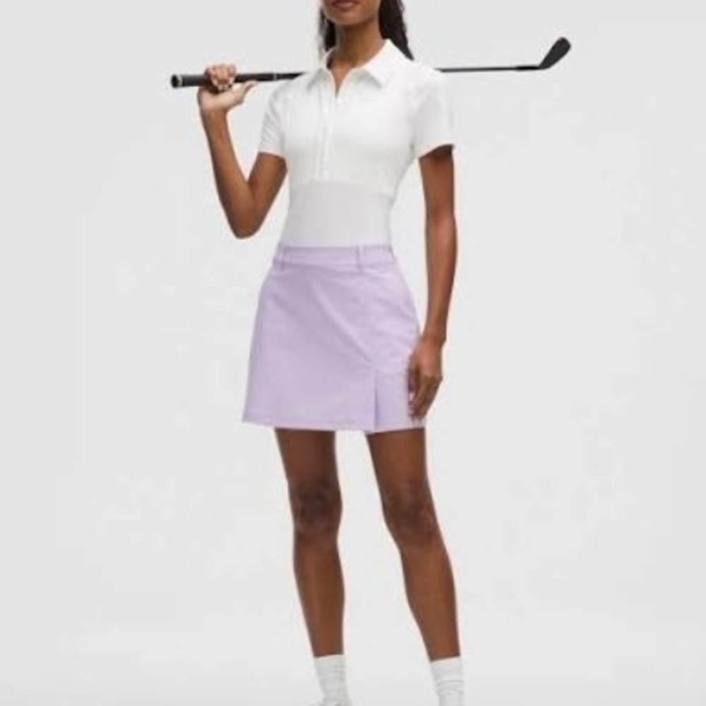 Lululemon Athletica Lavender Performance Golf Skort